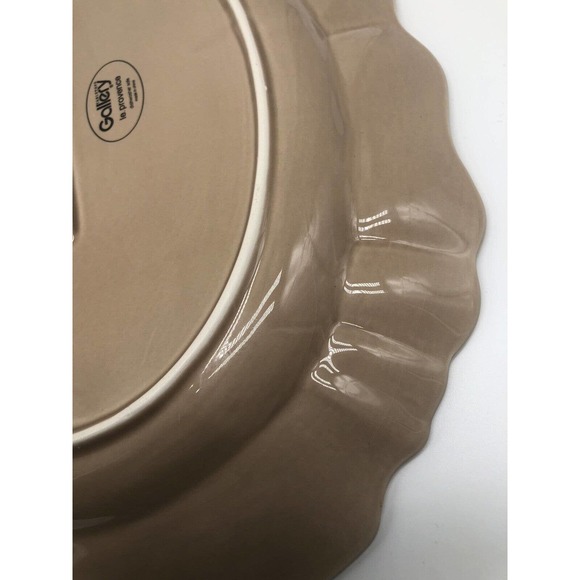 Tabletops Gallery 15" Le Provence Oval Serving Platter French Country Plate A1 - Picture 7 of 7